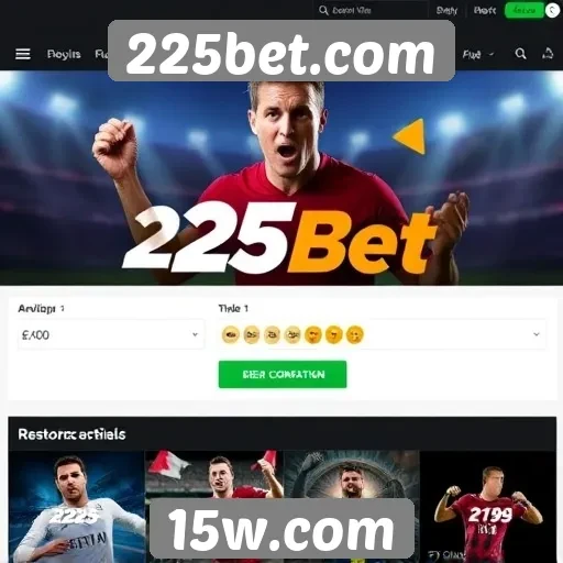 Promoções e bônus disponíveis no 225bet.com